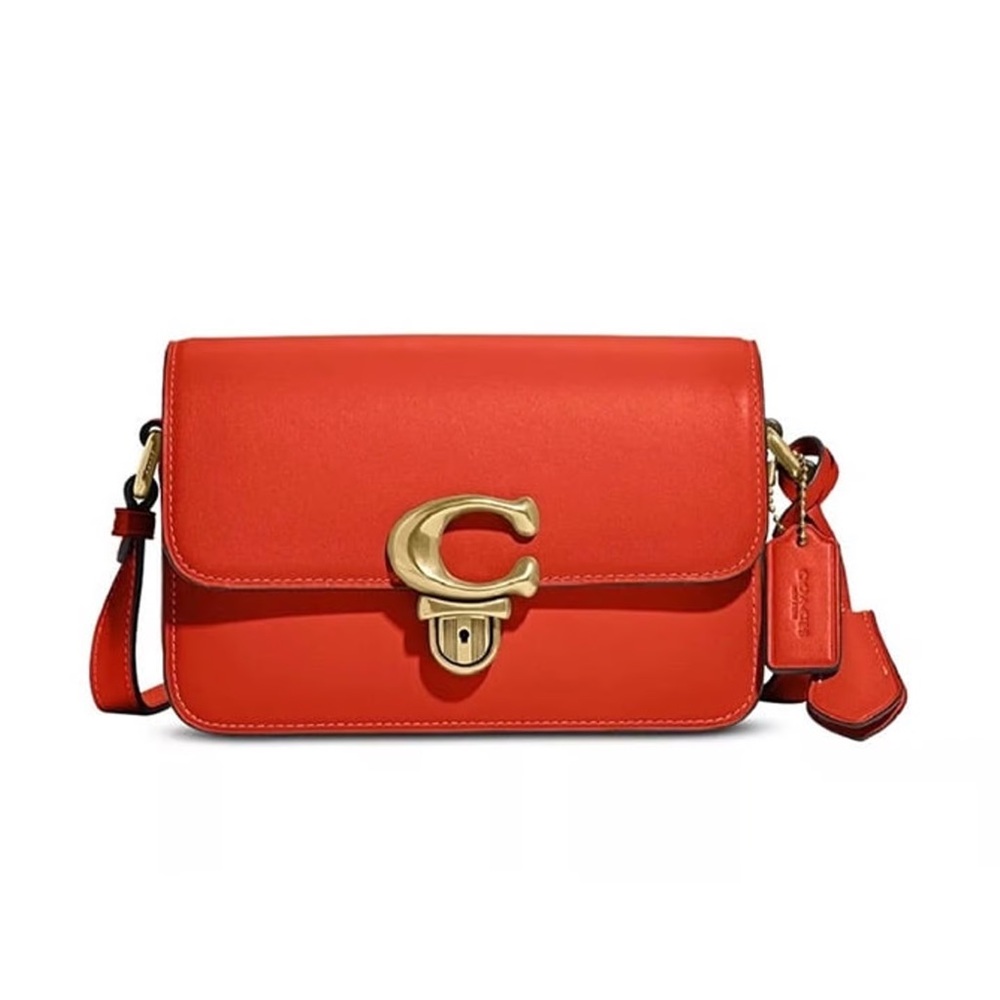 ‼️NEW Coach Studio 19 Red Leather Crossbody Bag